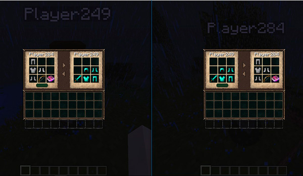 Trade Mod para Minecraft 1.16.5, 1.12.2 y 1.11.2 3 Interfaz de intercambio de objetos con Trade Mod